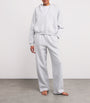 Cotton-Blend Fleece Classic Hoodie LIGHT HEATHER GREY