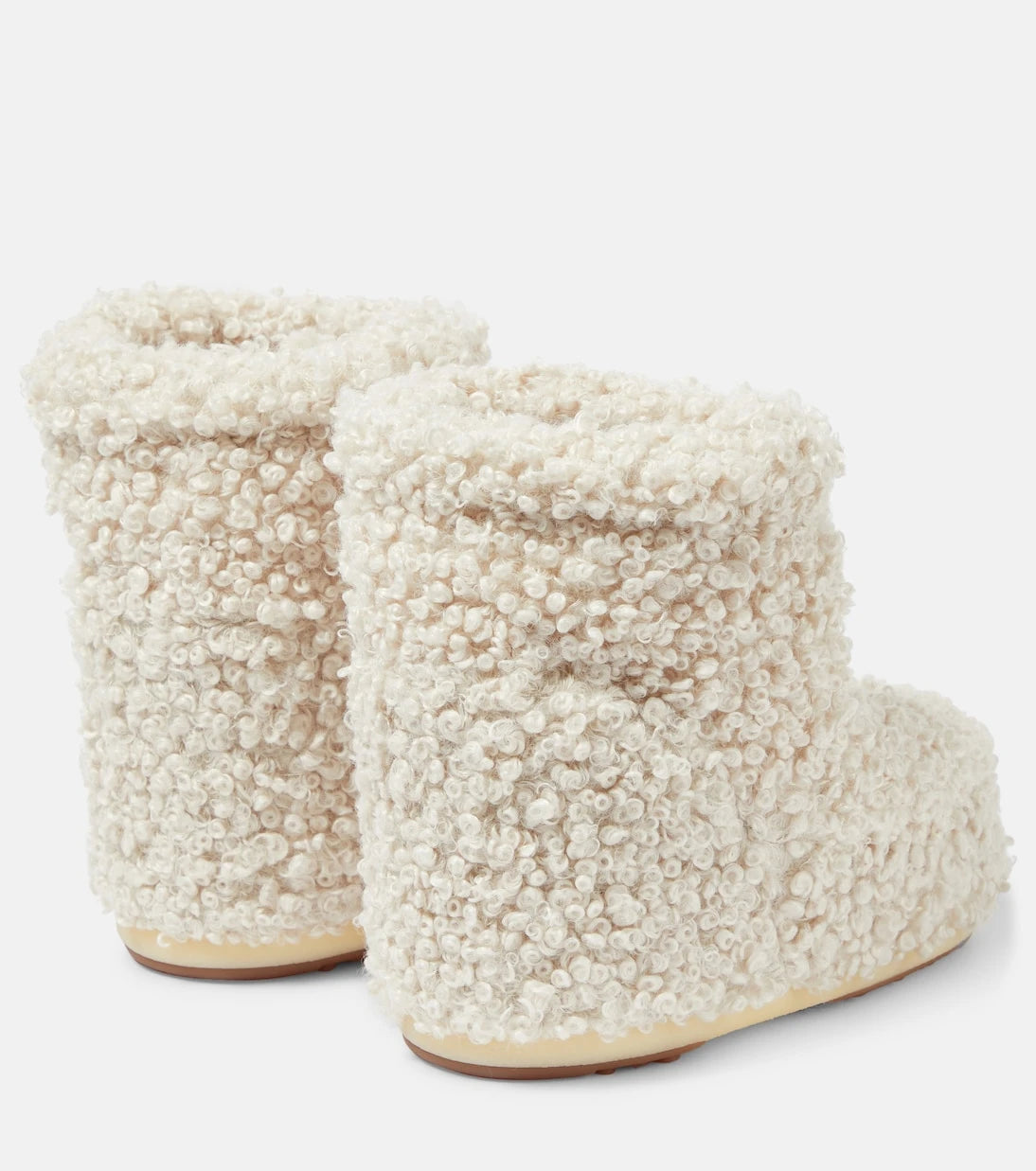 Moon Boot - Icon Low faux shearling snow boots