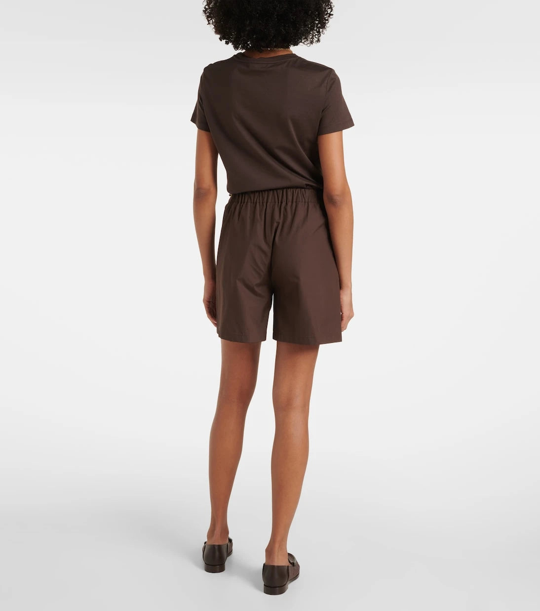 Max Mara - Haway cotton poplin shorts