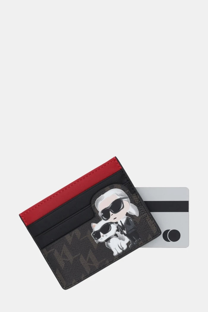 Калъф за карти Karl Lagerfeld IKON MONOGRAM