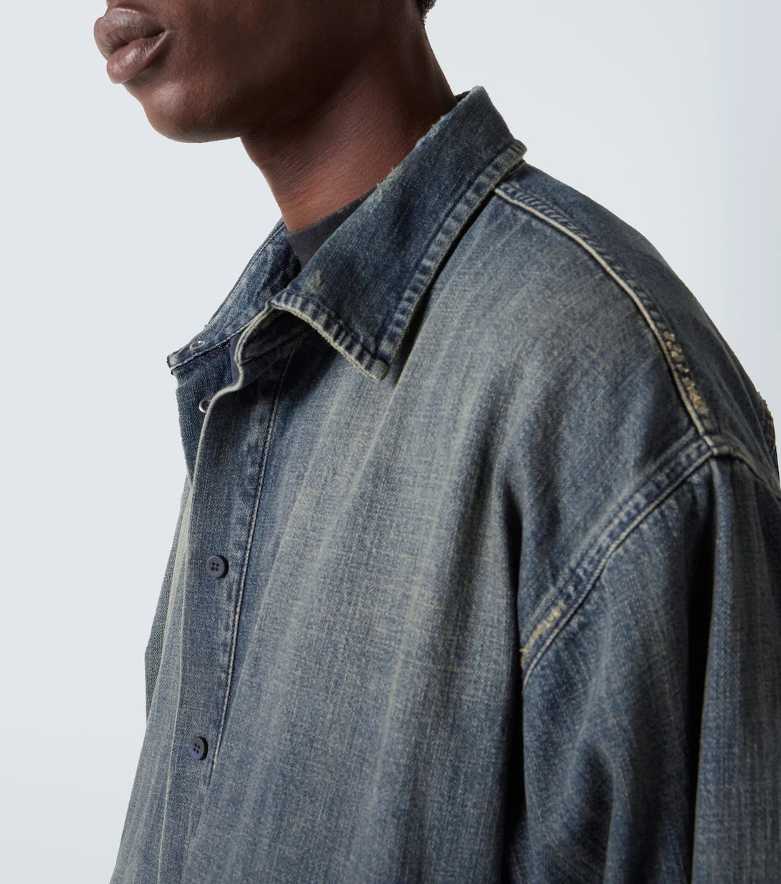 Balenciaga - Denim overshirt