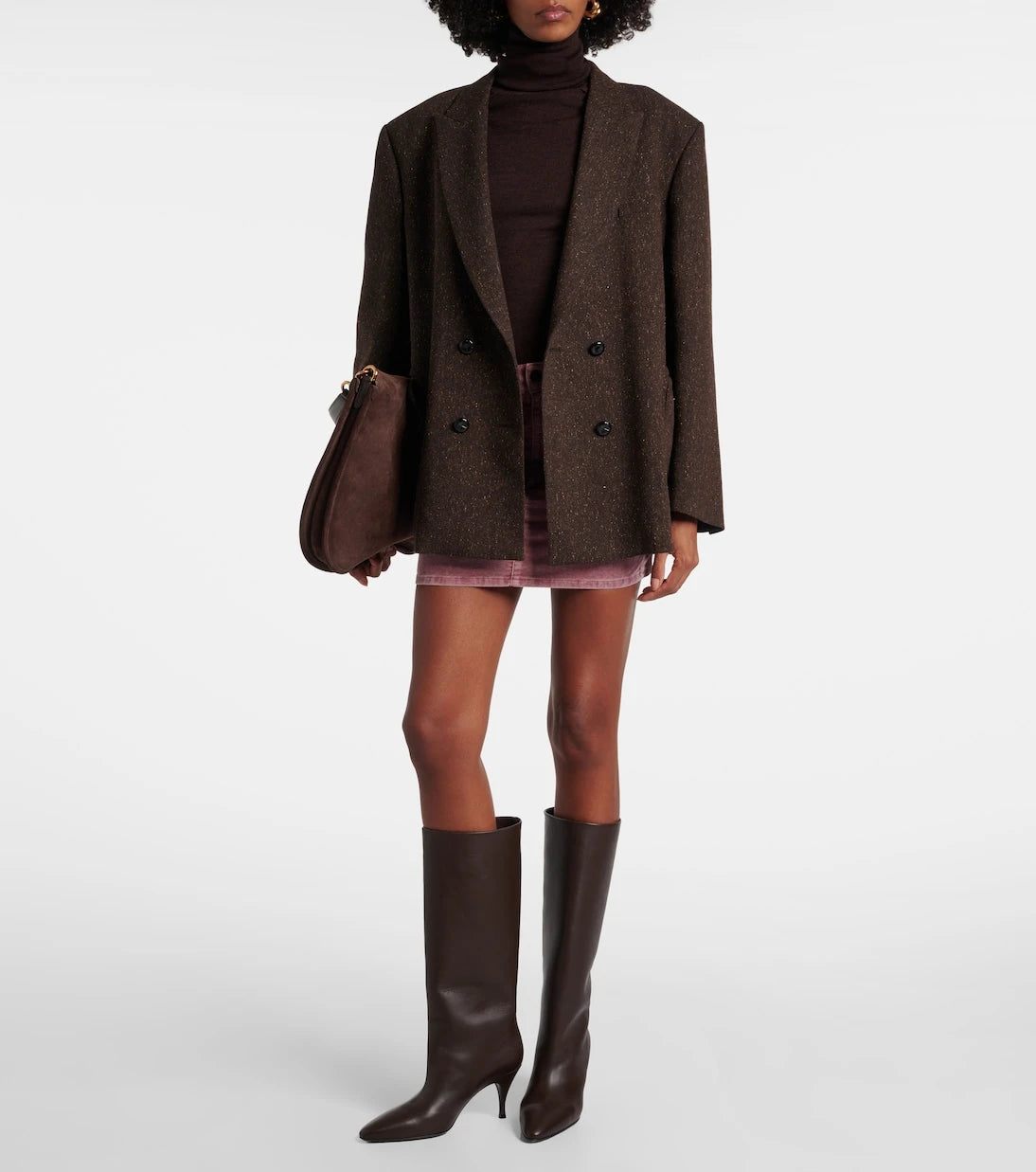 Herbert Levine - Silhouette 80 leather knee-high boots
