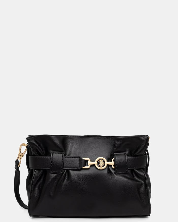 U.S. Polo Assn. чанта crossbody дамска от имитация на кожа JANE