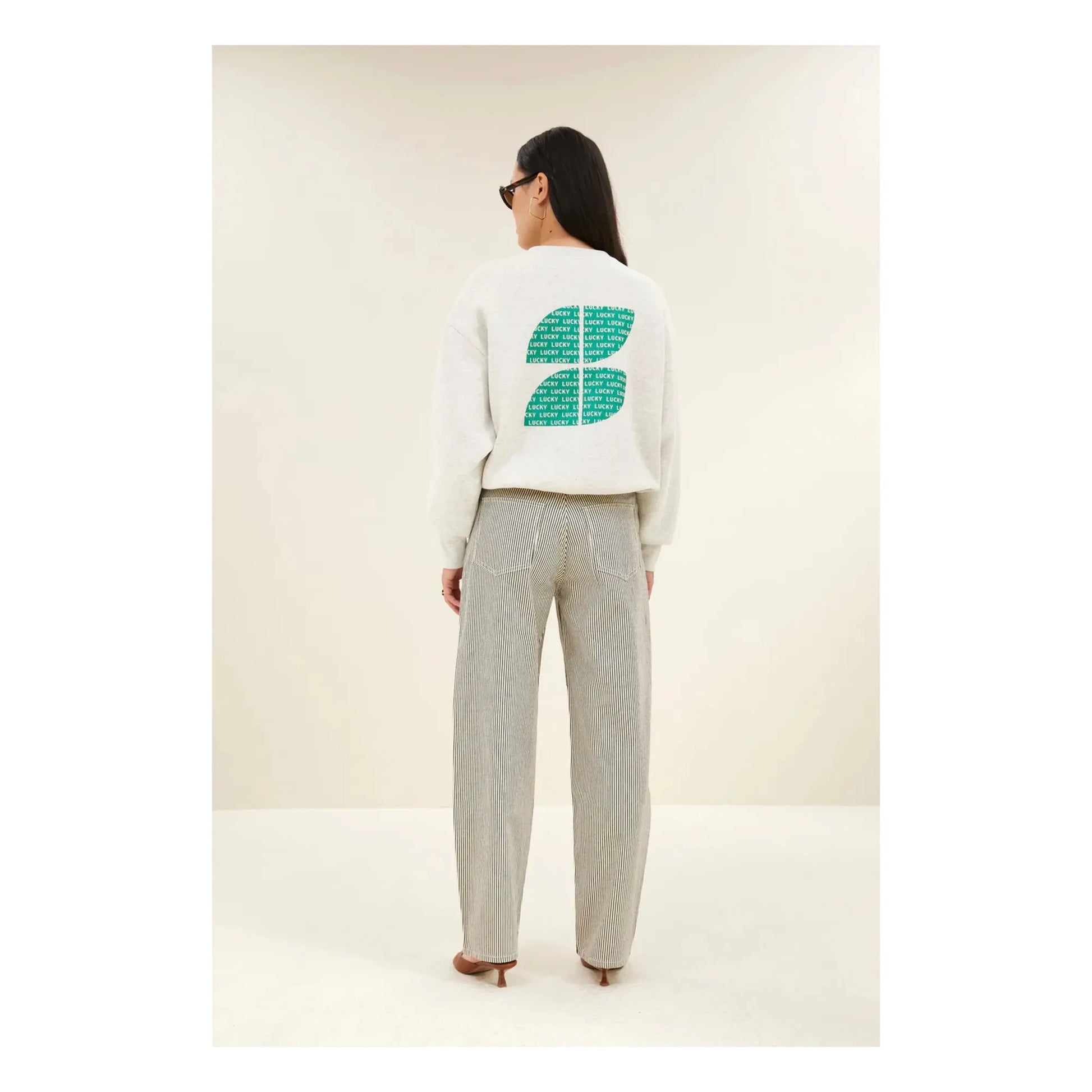 By Bar - Bibi Clover sweater  | Grey