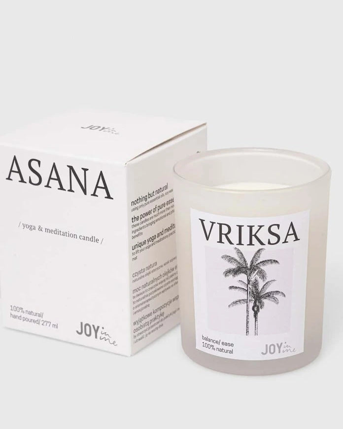 Свещ за йога практика и медитация JOYINME Vriksa