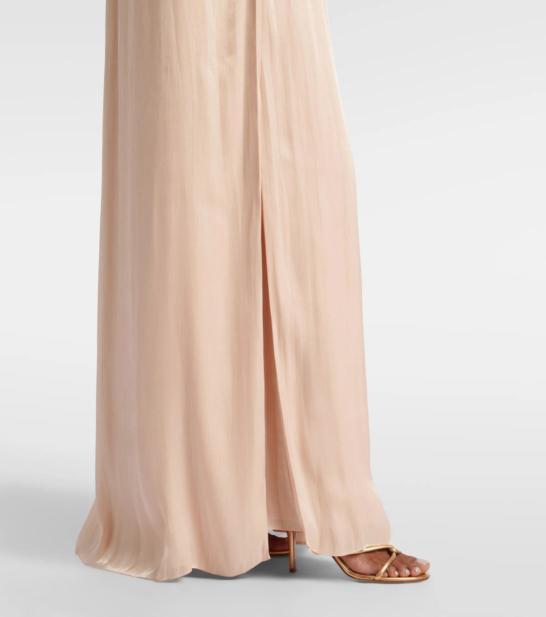 Costarellos - Sireen caped embellished georgette gown