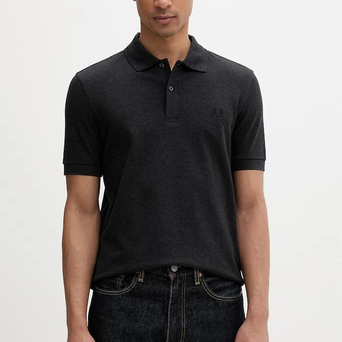 Fred Perry pamuklu yakalı erkek tişört