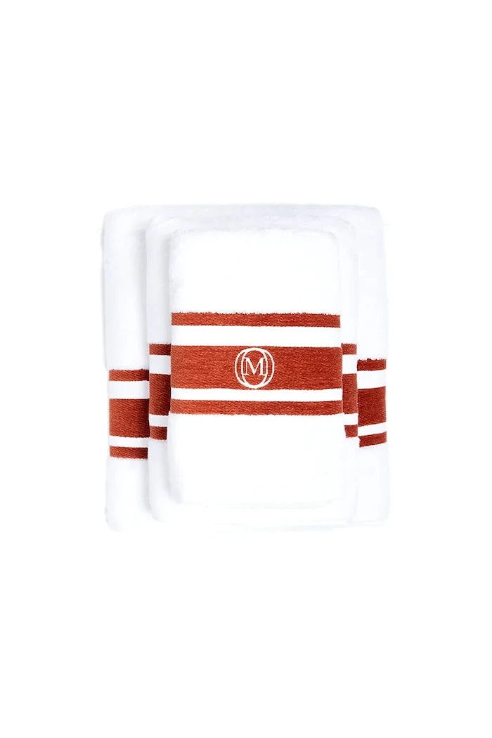 Средна памучна кърпа Officine Monogram Monogram Linea 50 x 100 cm