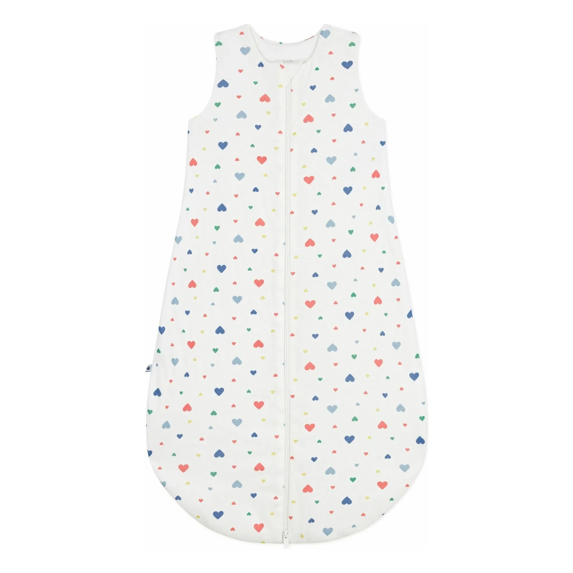 Petit Bateau - Gigoteuse All Over Cœurs | White
