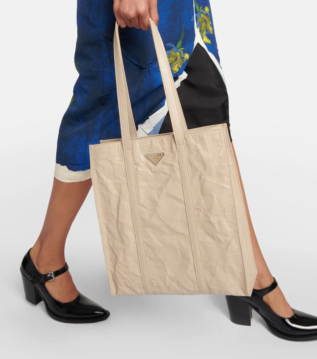 Prada - Small leather tote bag
