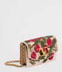 Valentino Garavani Multi Small Silk Vain Cherry Clutch Bag