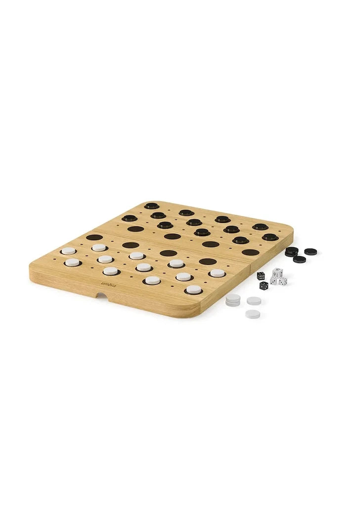 Настолна игра Umbra Blitz Backgammon 14,75 x 9,6 x 2