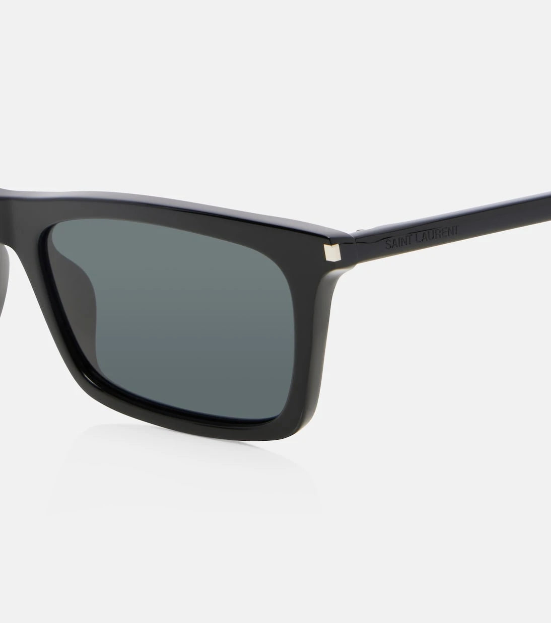 Saint Laurent - Corner Angle rectangular sunglasses