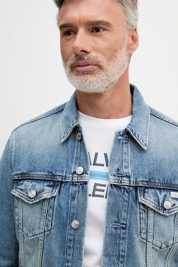 Calvin Klein Jeans Erkek Denim Ceket