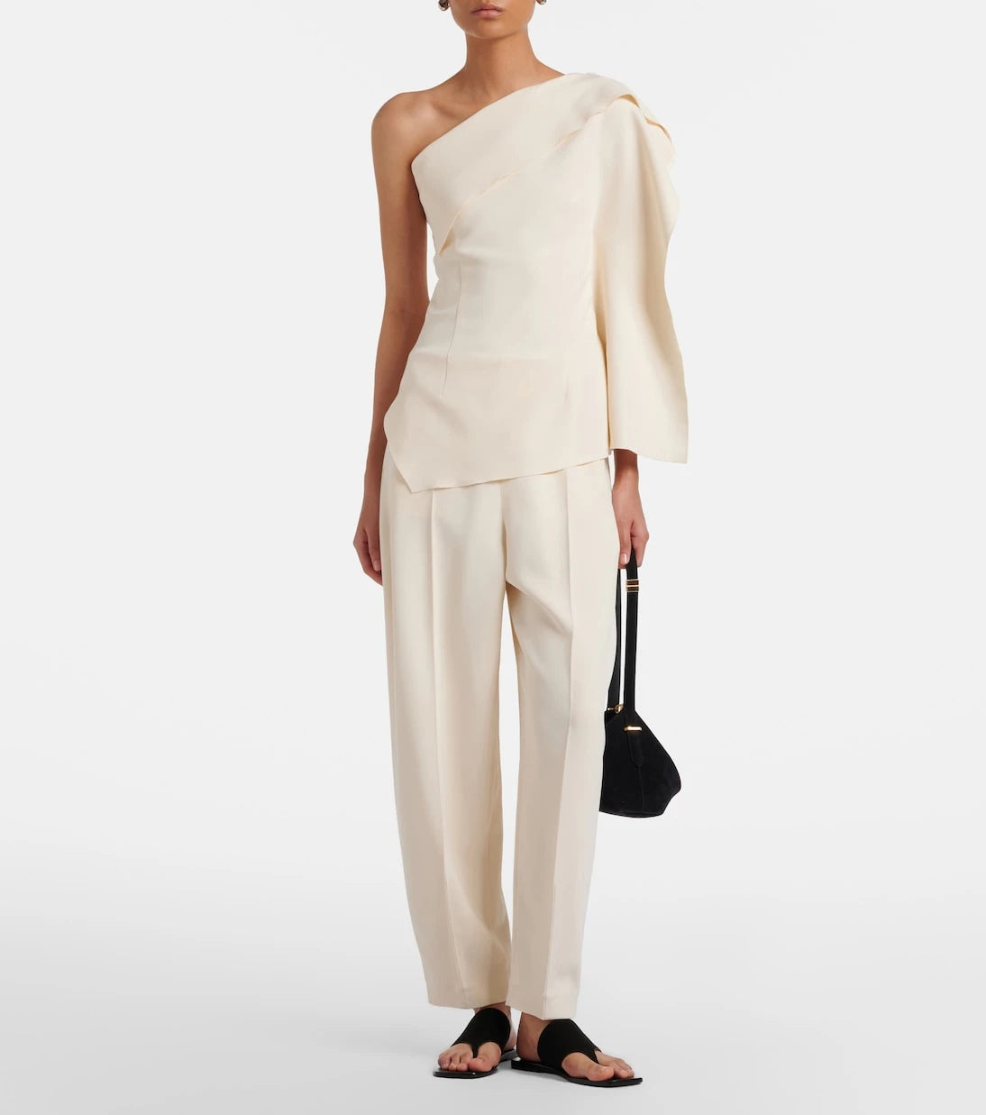 Fforme - Yvette barrel-leg pants