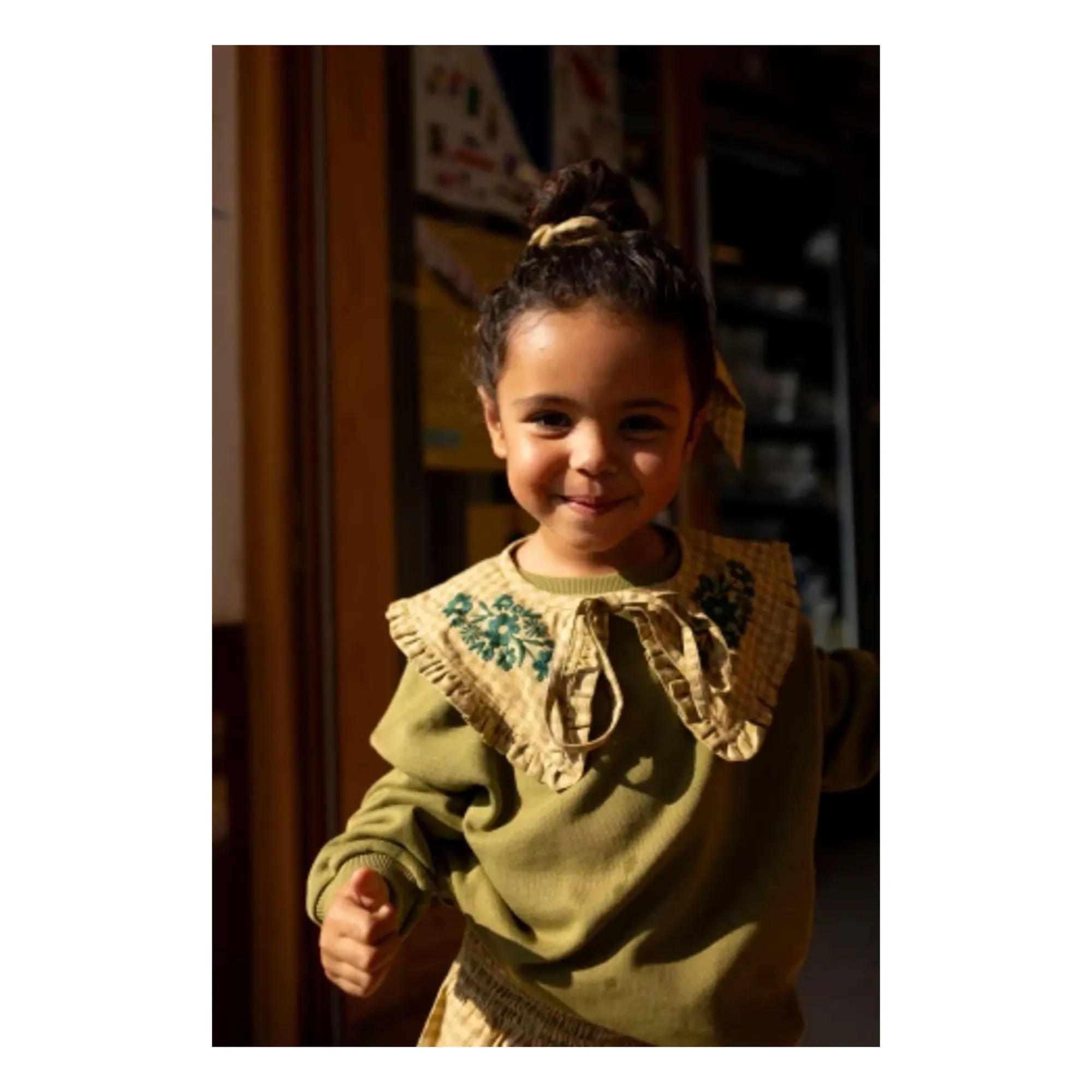 Apaches - Kalindri removable collar | Green