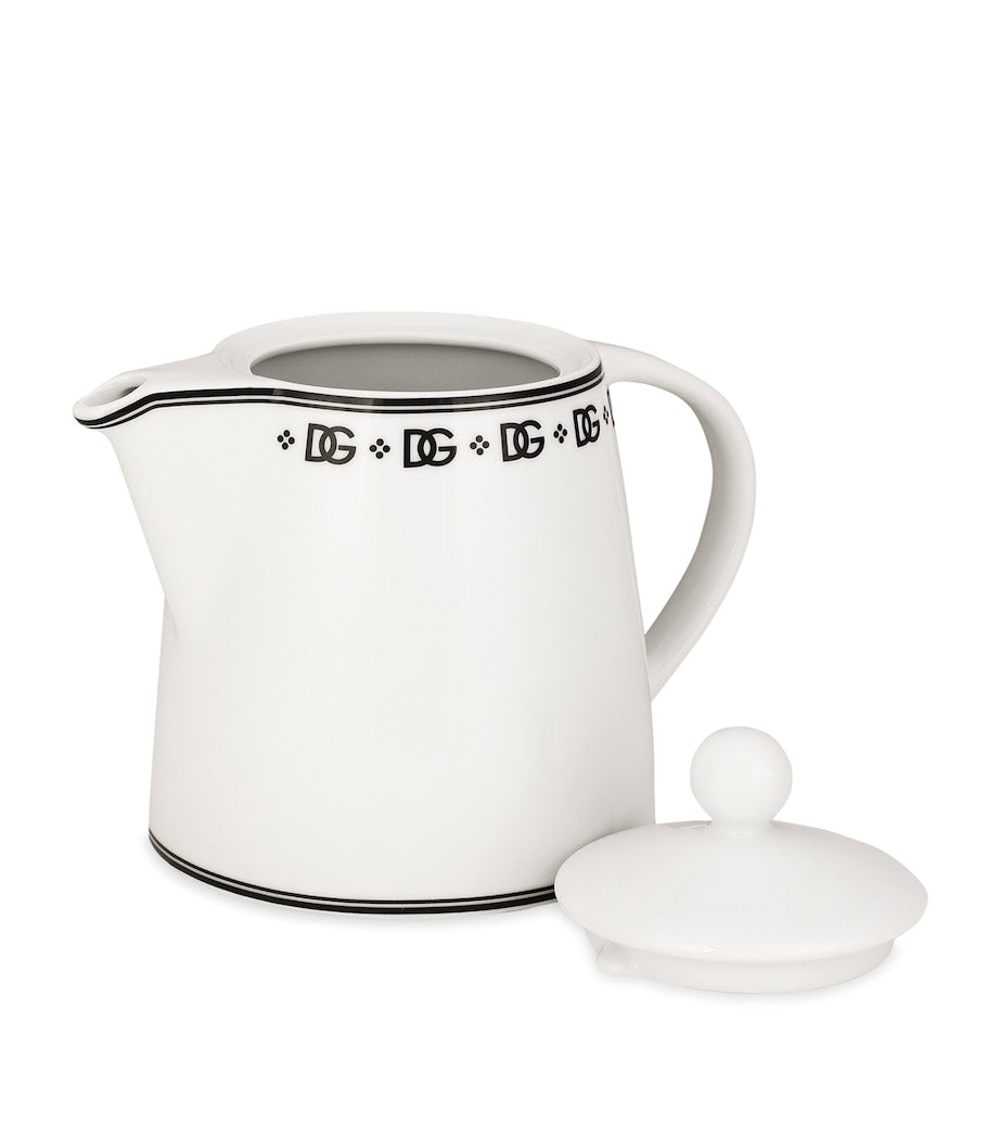 Porcelain DG Logo Teapot