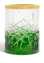 Crystal Ivy Green Bin