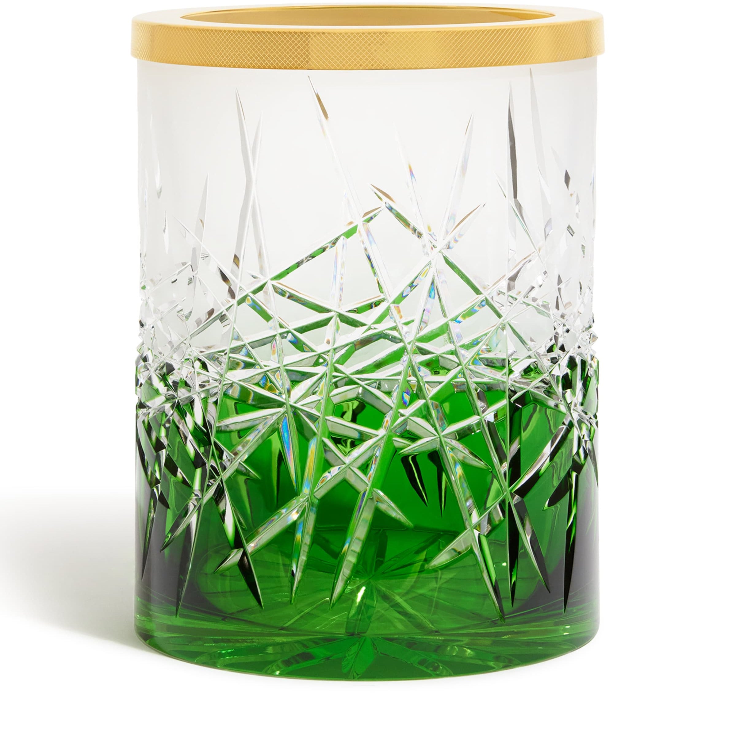 Crystal Ivy Green Bin