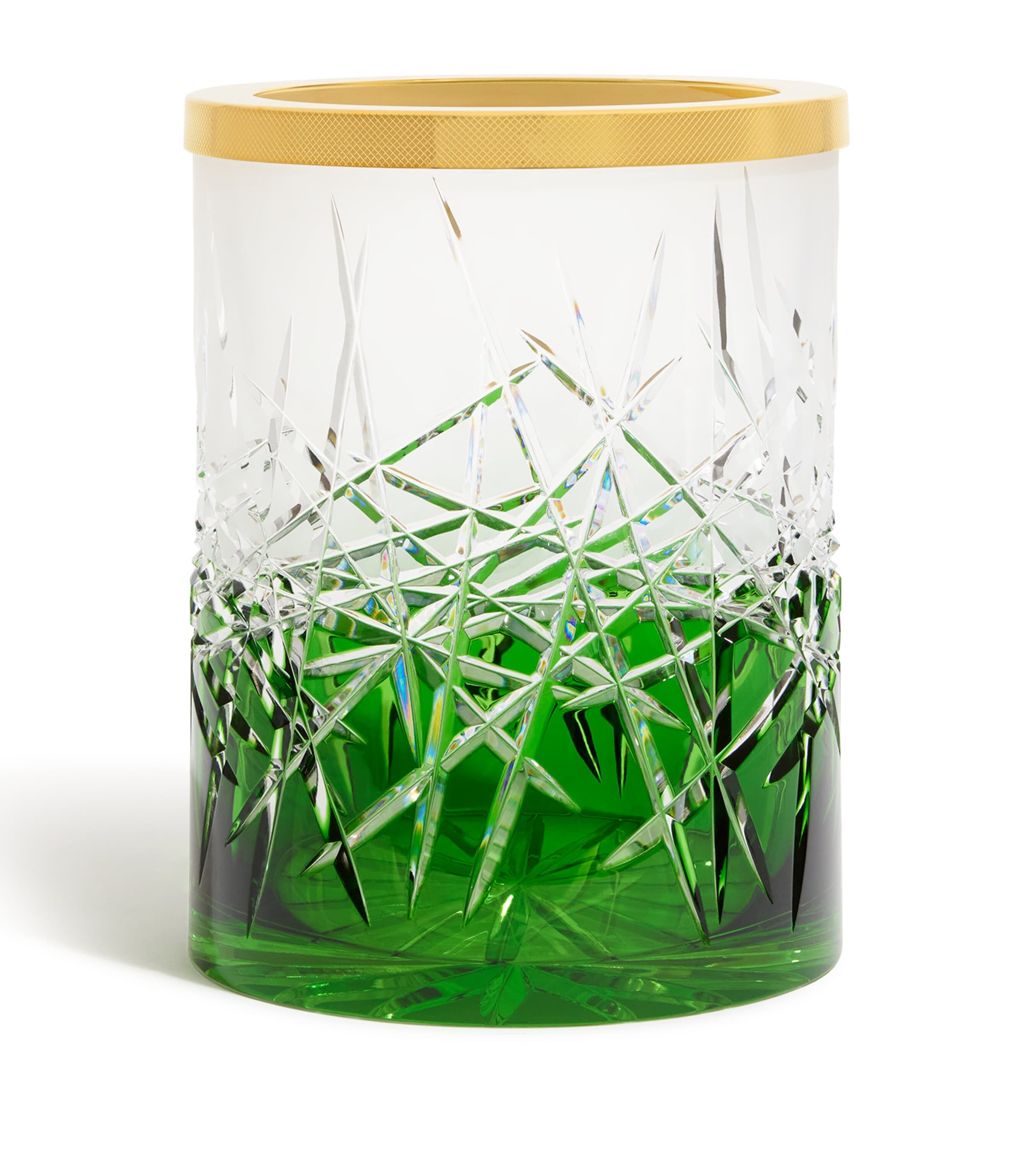 Crystal Ivy Green Bin