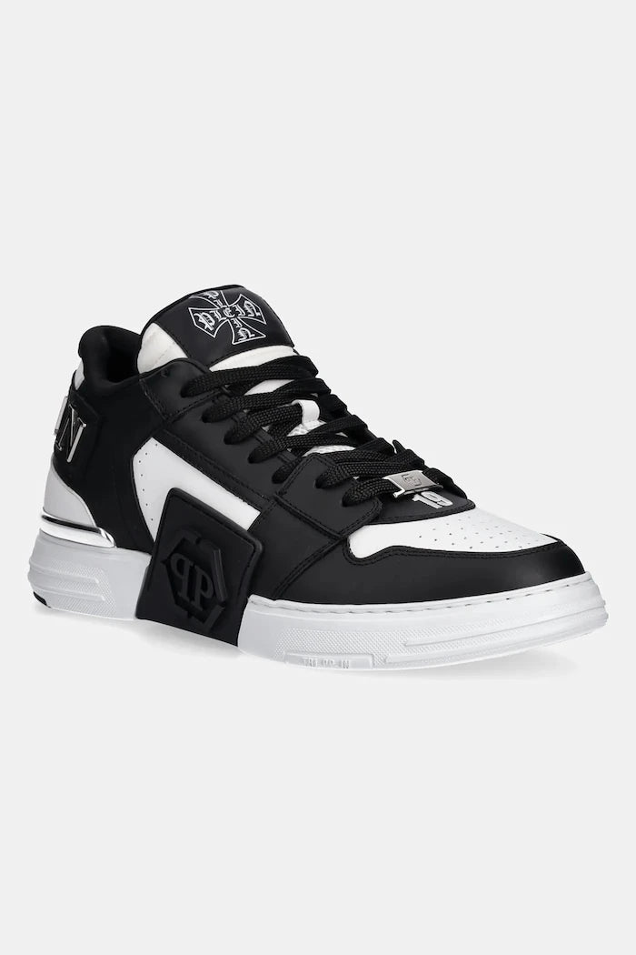 Кожени маратонки Philipp Plein Lo-Top