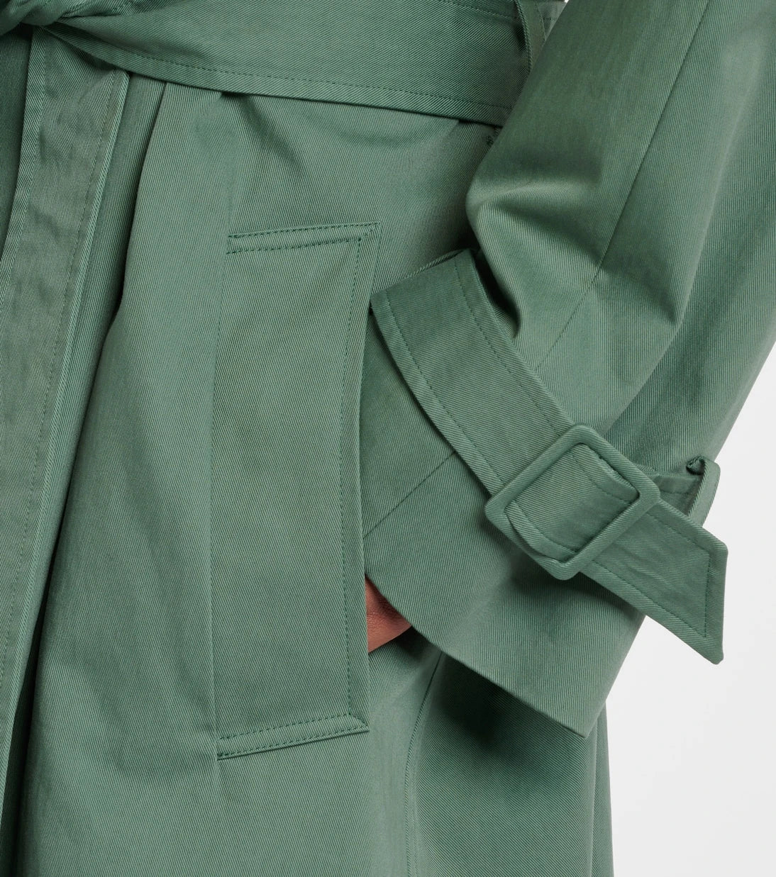 The Row - Domeka oversized cotton twill trench coat