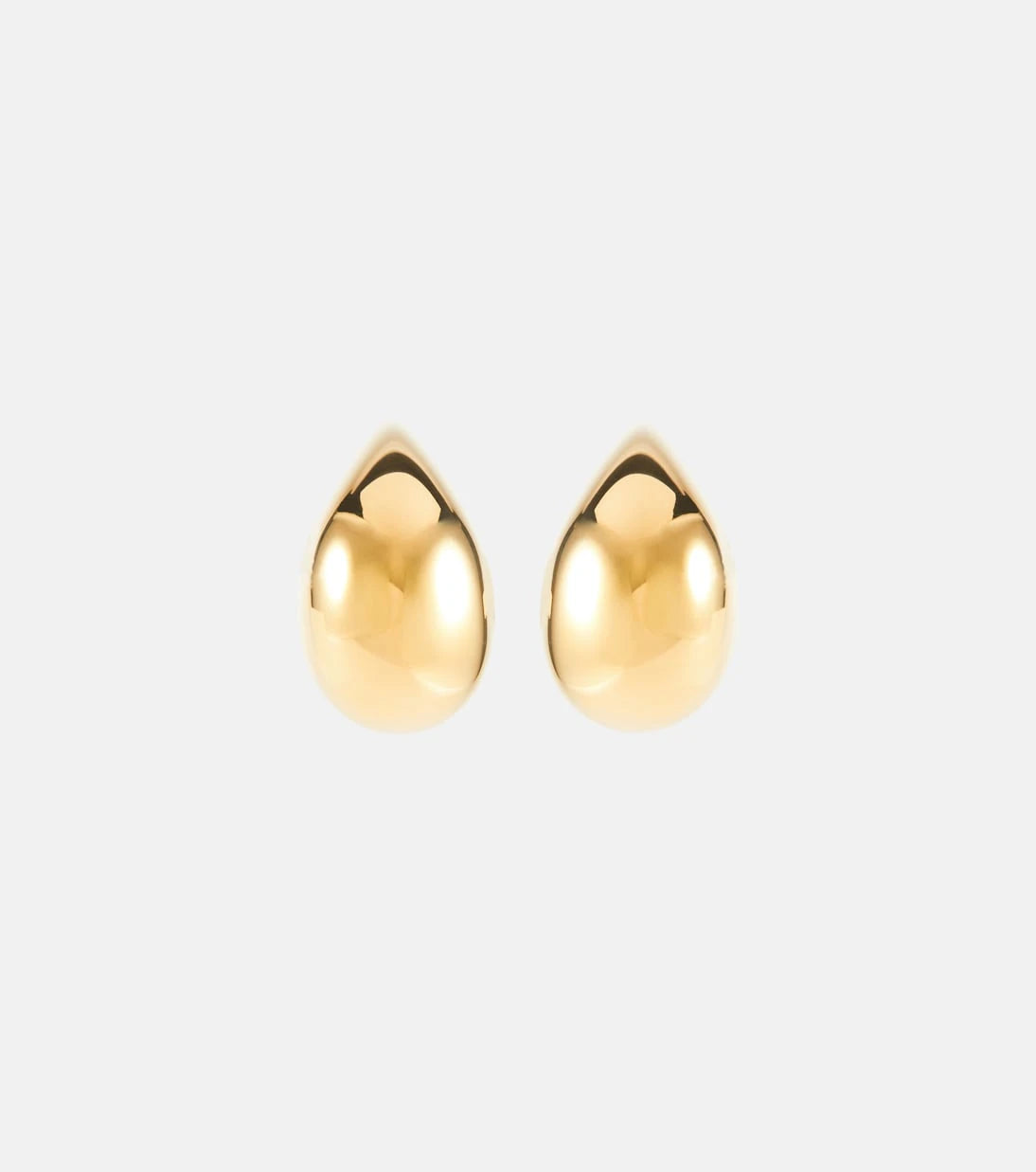 Bottega Veneta - Drop gold-plated sterling silver earrings