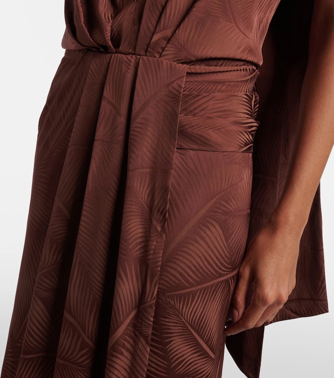 Johanna Ortiz - Halterneck jacquard maxi dress