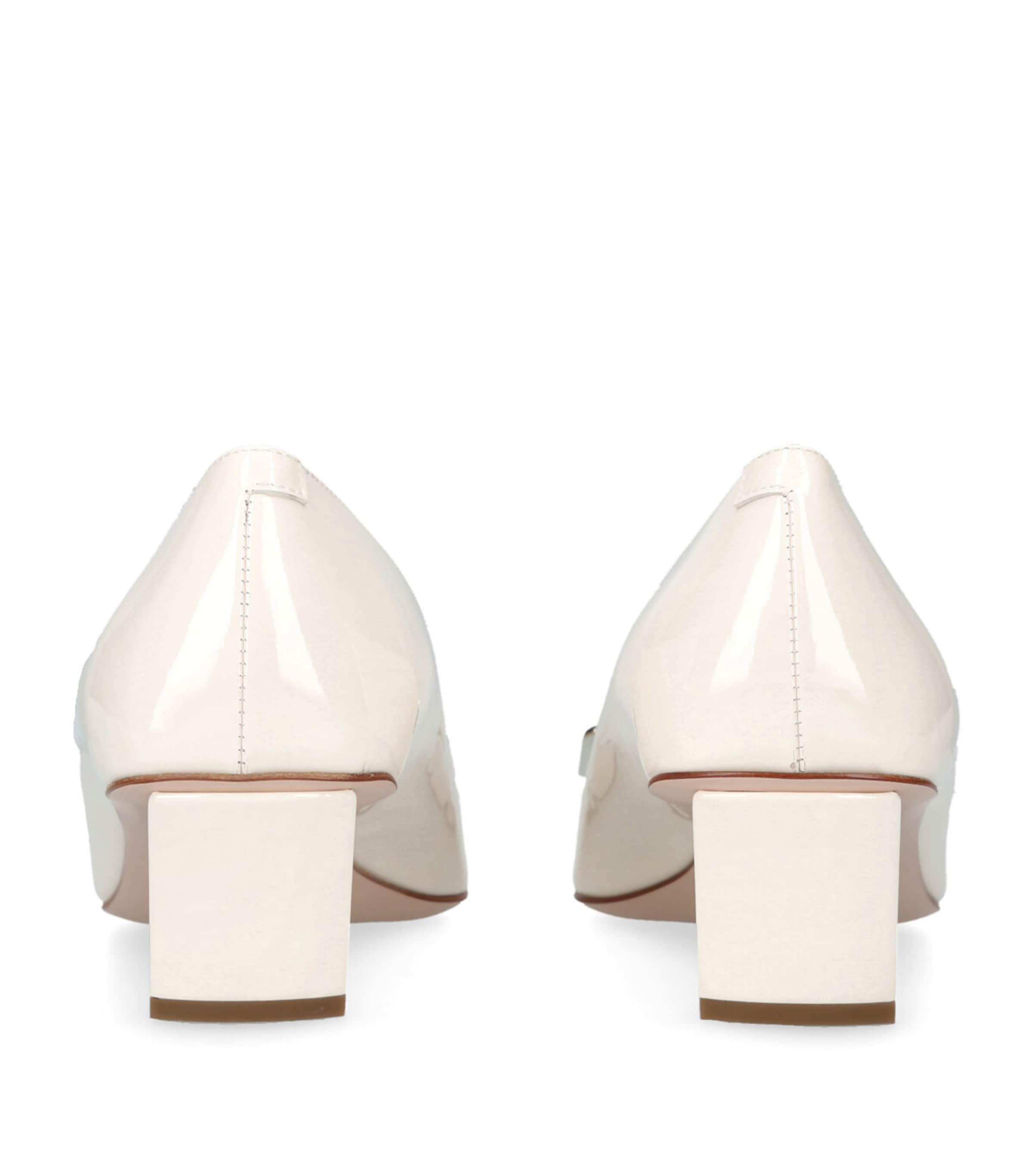 Ivory Décolleté Belle Vivier Pumps 45