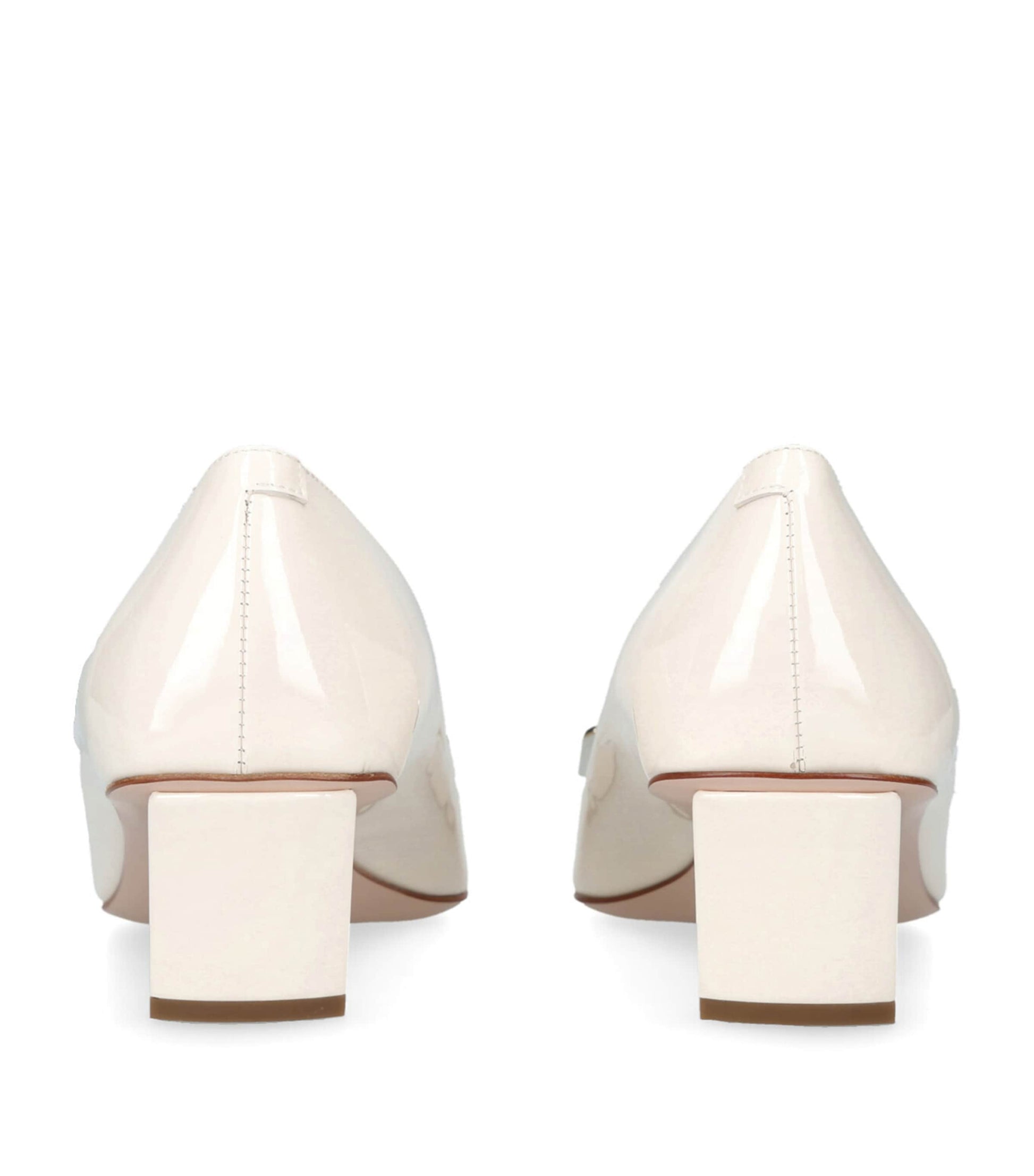 Ivory Décolleté Belle Vivier Pumps 45