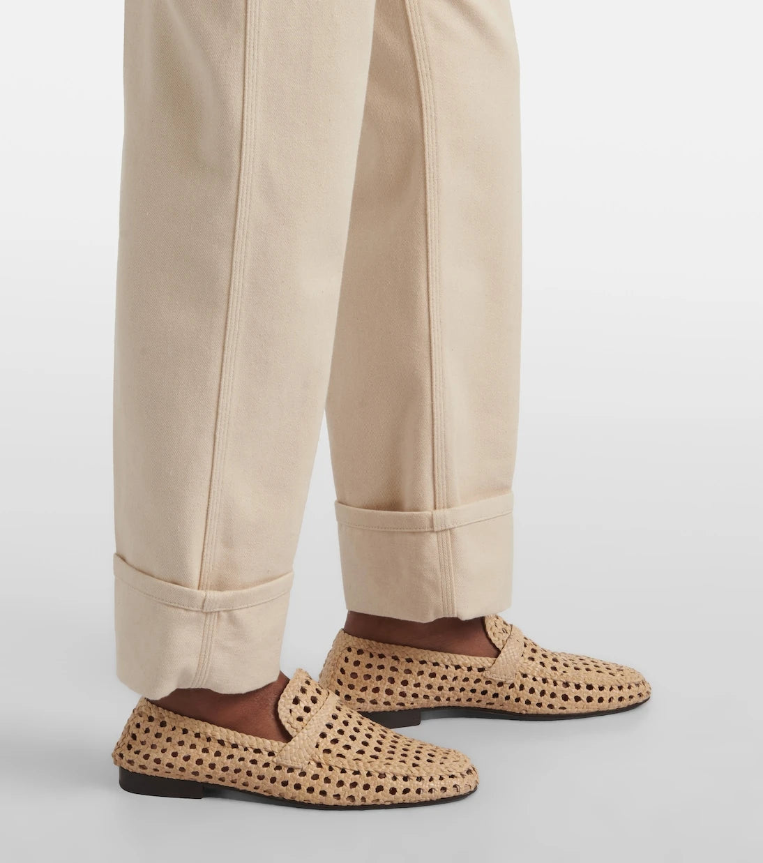 Loro Piana - Garey high-rise straight jeans
