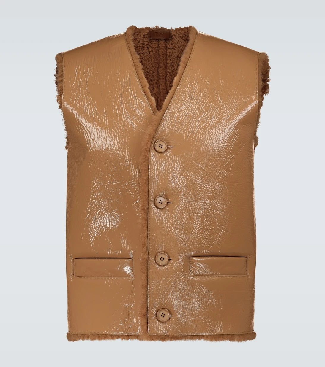 Prada - Shearling vest
