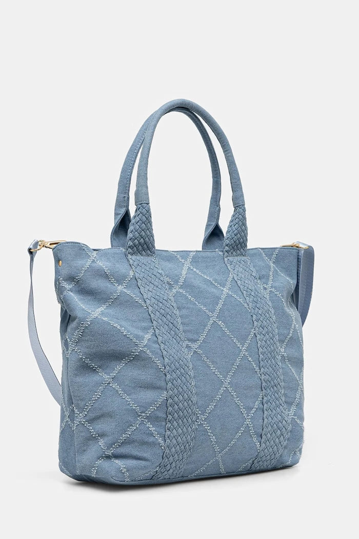 Morgan denim kadın tote çanta
