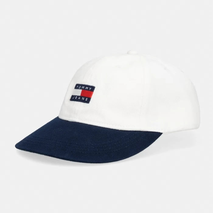 Tommy Jeans erkek pamuklu бейзбол şapkası