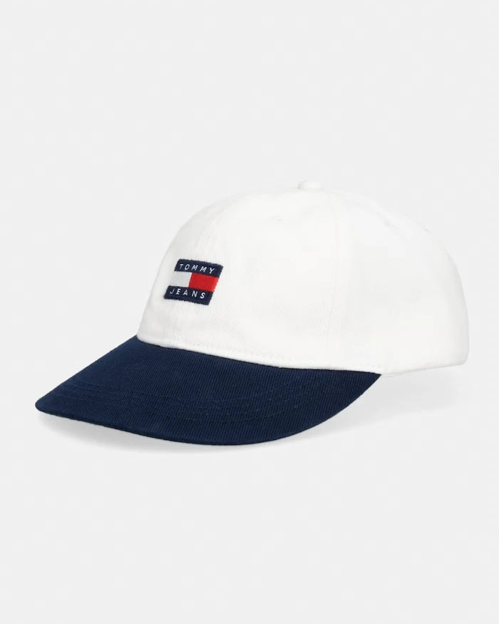 Tommy Jeans erkek pamuklu бейзбол şapkası
