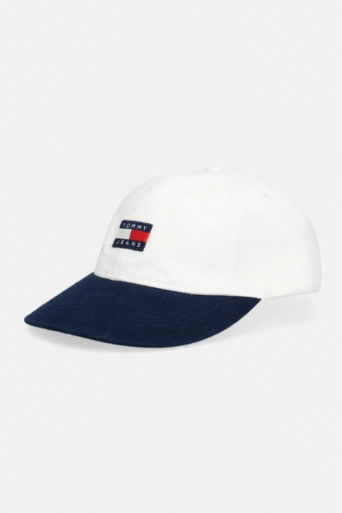 Tommy Jeans erkek pamuklu бейзбол şapkası