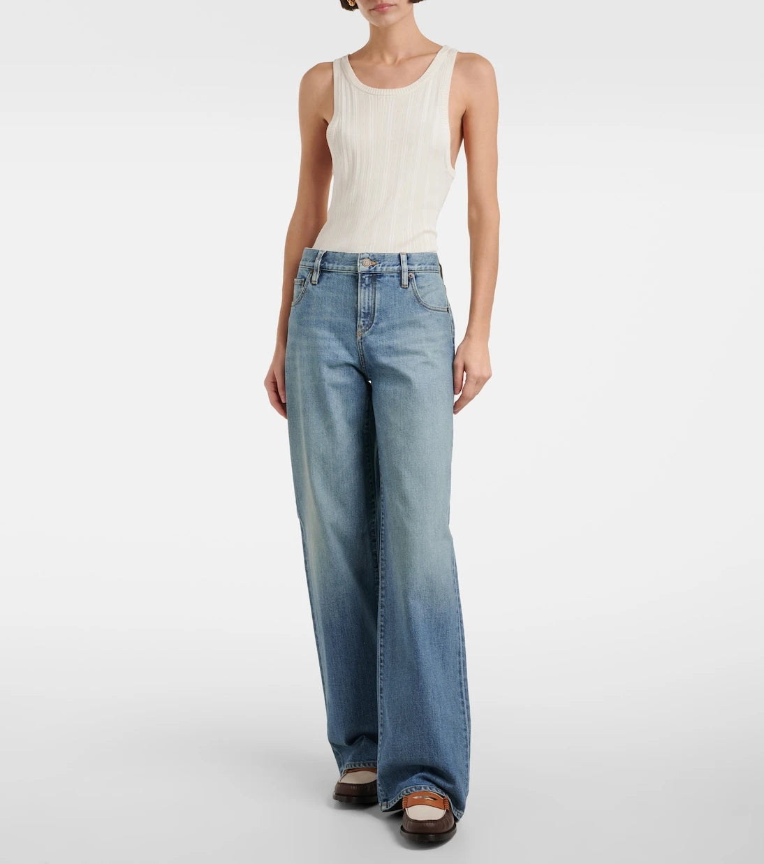 Ralph Lauren Collection - Mercer wide-leg jeans