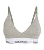 Calvin Klein Grey Logo Maternity Bra