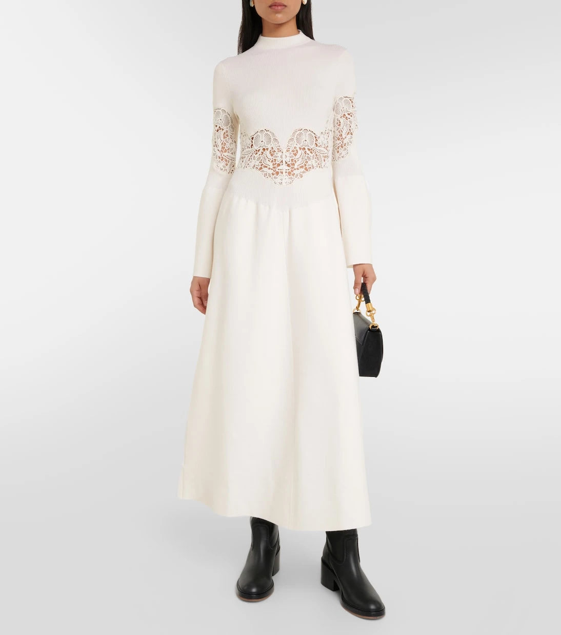 Chloé - Wool-blend maxi dress