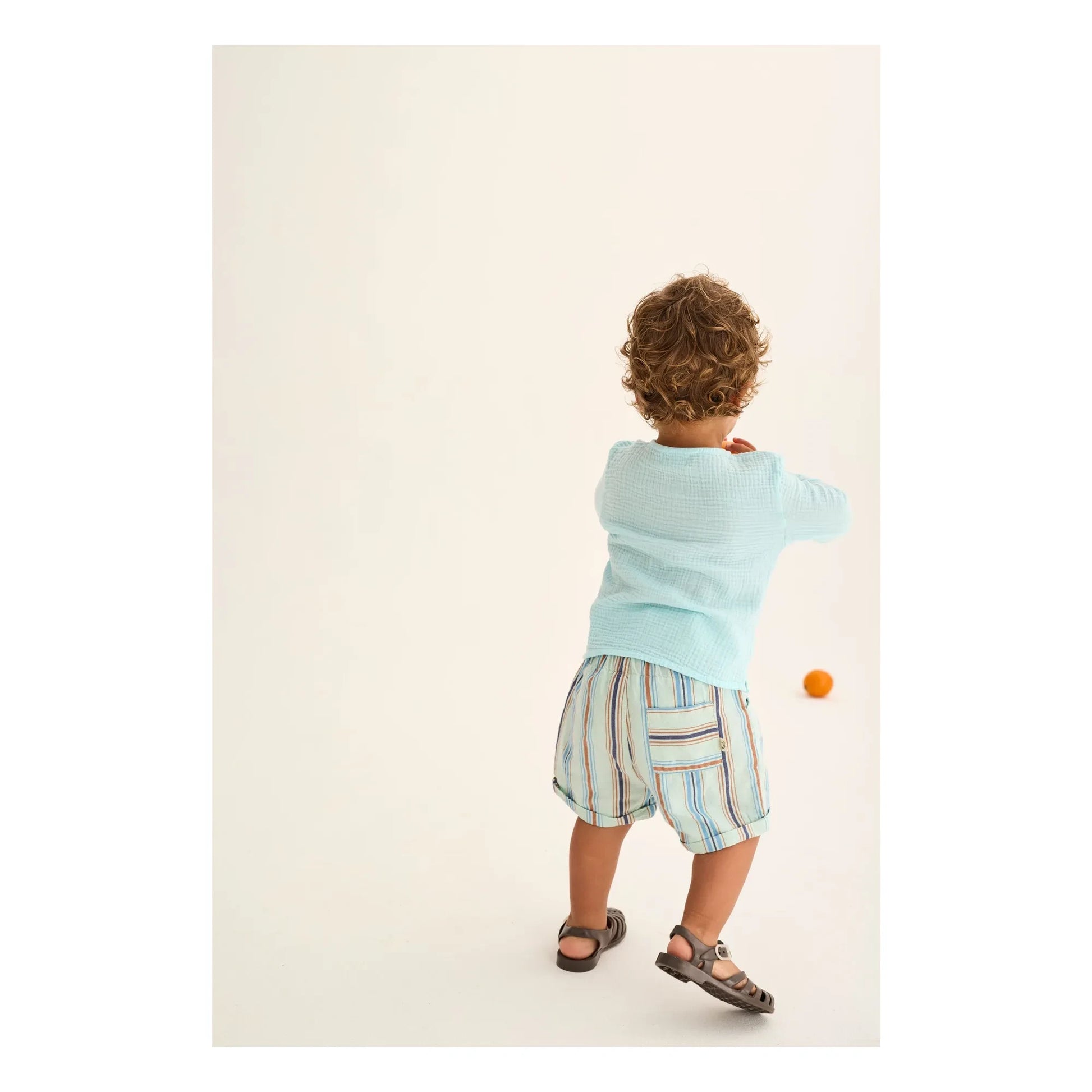 Cozmo - Kurta Iago Cotton gauze | Aqua