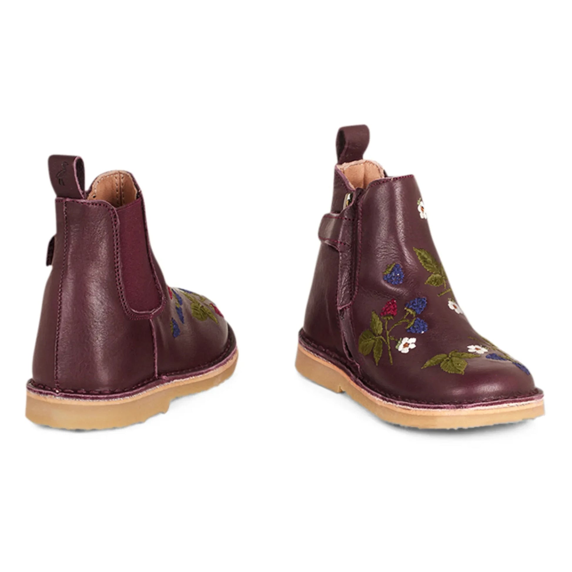 Petit Nord - Zip Ankle Boots - Uniqua Collection | Plum