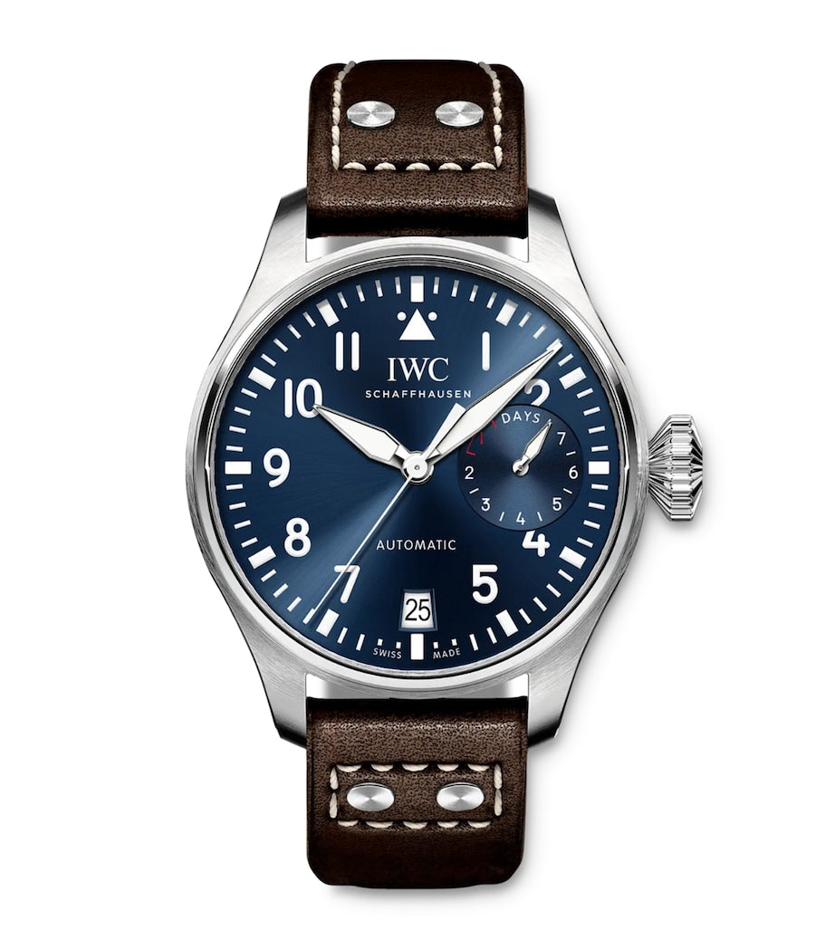 IWC Schaffhausen Stainless Steel Big Pilot’s Petit Prince Watch 46mm