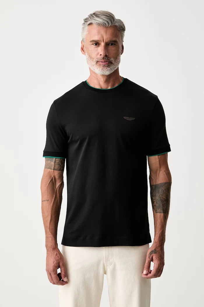 BOSS тениска мъжка от памук BOSS x Aston Martin