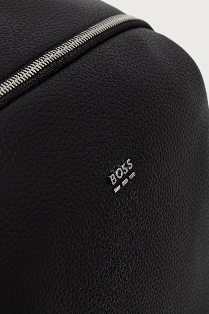 BOSS Erkek Suni Deri Sırt Çantası Ray EVO_Backpack