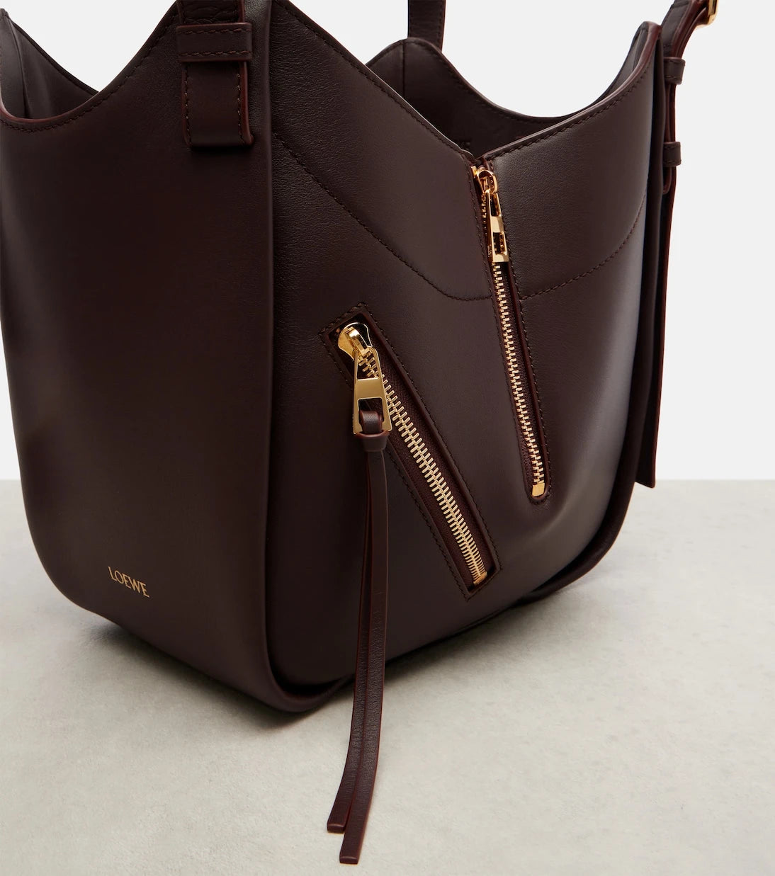 Loewe - Hammock Flip Medium leather tote bag