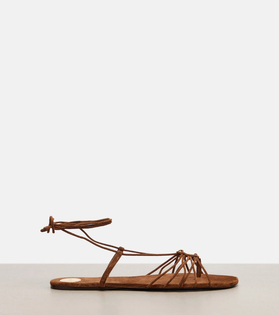 Saint Laurent - Babylone suede sandals