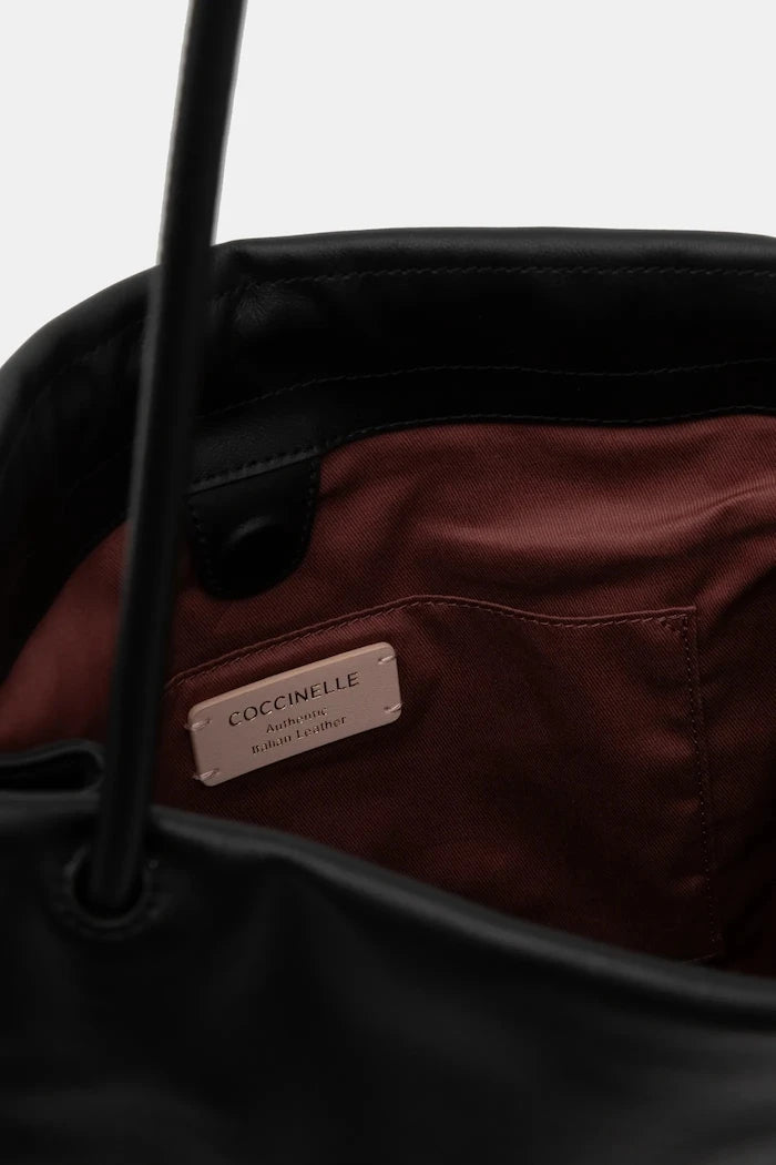 Coccinelle чанта tote дамска от кожа