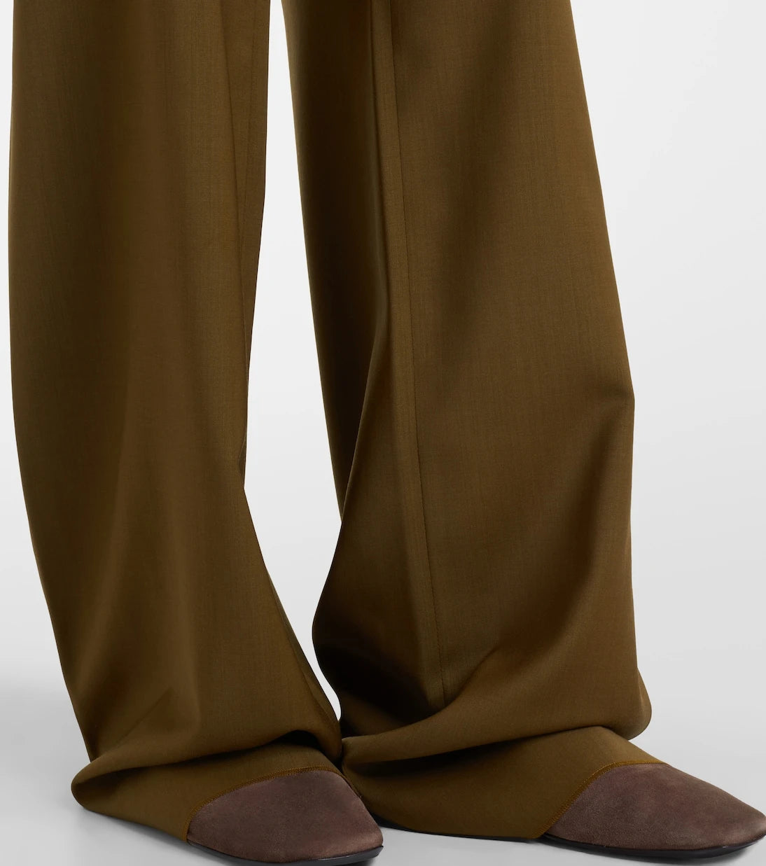 Max Mara - Wool wide-leg pants