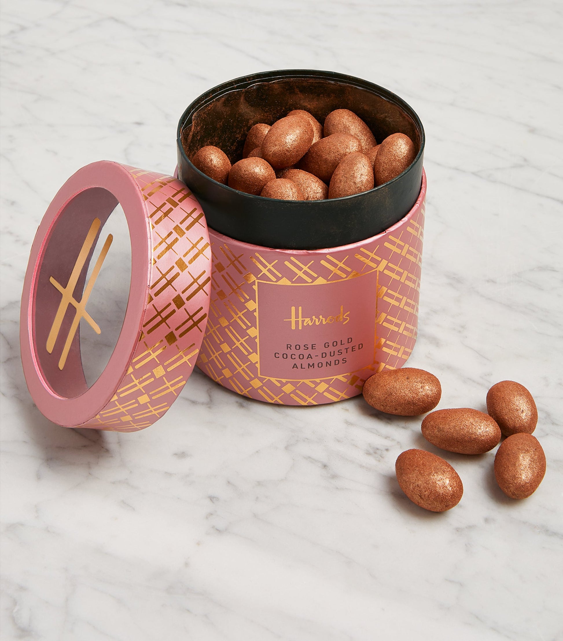 Rose Gold Cocoa-Dusted Almonds (325g)