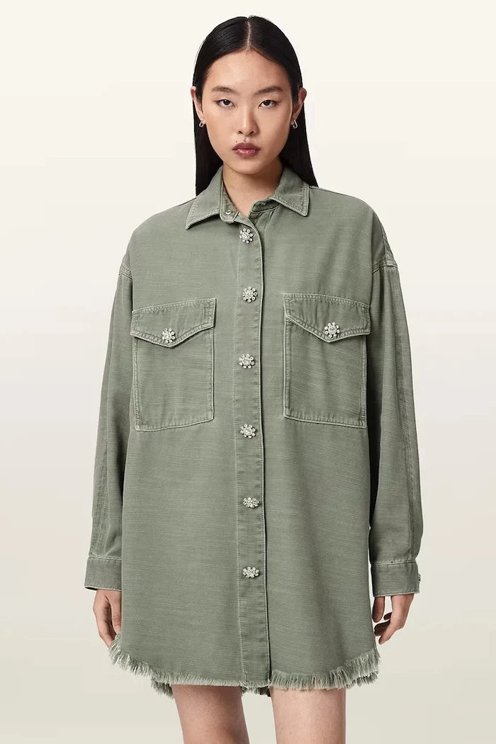 AllSaints лиосел gömlek elbise HETTIE